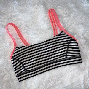 Lululemon Straight up Striped Sport Bra